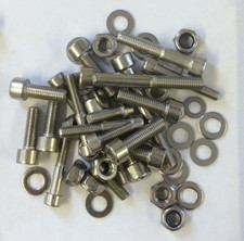 Stainless Steel Frame & Engine Mount Bolt Kit for GSF1200 Bandit 96-05 