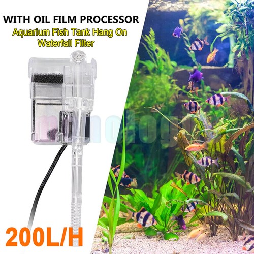Aquarium hang filter pump - hang, on