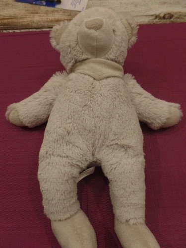 B8g doudou peluche ours - peluche, gris