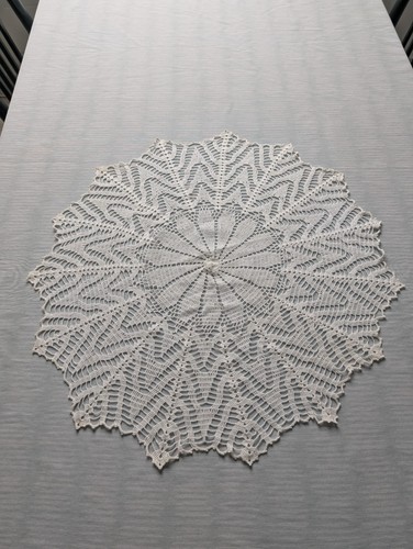 Napperon rond crochet - napperon,