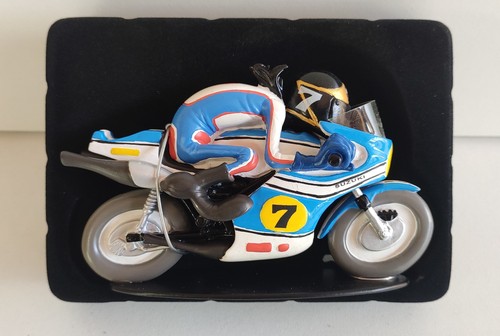Figurine moto résine joe - en,