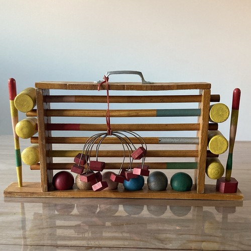 Mini jeu croquet ancien en - mini, de