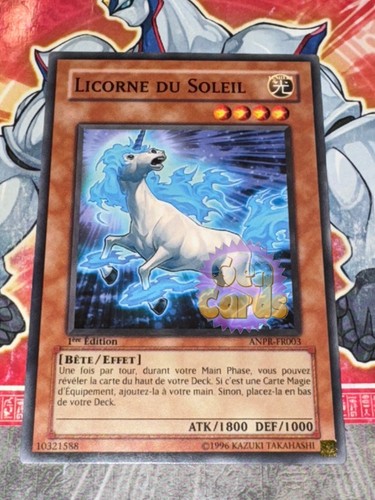 Carte licorne du - carte, oh