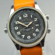 [Exc+5]Box Hamilton Khaki UTC