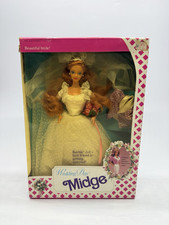Barbie 1990 Wedding Day Midge Fabriqué en Chine NRFB**
