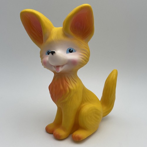 Superbe pouet renard jaune - superbe,