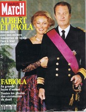 Paris Match 2308 19/08/1993 Albert Paola Belgique Fabiola Sheila Giorgio Armani