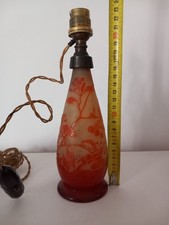 pied de lampe Galle excellent état  de conservation, dans la famille depuis 1949