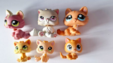 Lot  Chats  Authentique LPS-little-petshop 1900/649/1128/1649/47/263