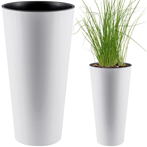 Pot fleurs avec insert - pot, de