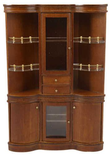 Meuble bar angle - de, noyer