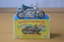 Matchbox Models Of Yesteryear Y-8 Sunbeam Motorcycle & Sidecar Boxed