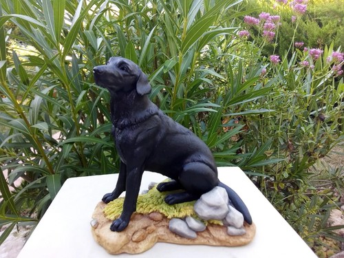 Labrador statuette faite - statuette,