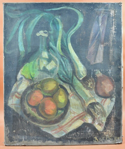Peinture huile sur toile - peinture, à
