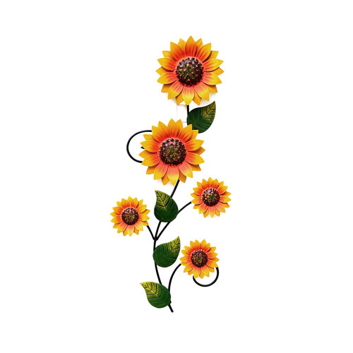 Décoration tournesol fer - tournesol,