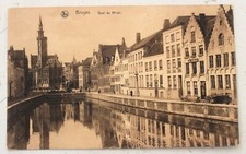 Postcard Bruges - Quai du Miroir - Belgium - New - RE