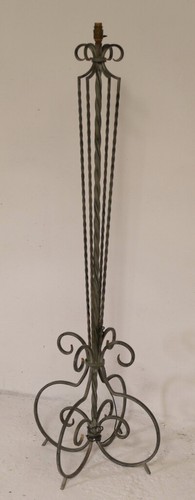 Pied lampadaire fer - lampadaire,