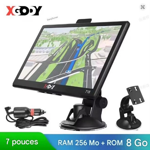 Gps voiture camion cartes - 7",
