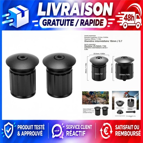 Embouts guidon vélo - embouts, de