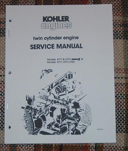 Cub cadet kohler kt17 s - kohler, kt17-s