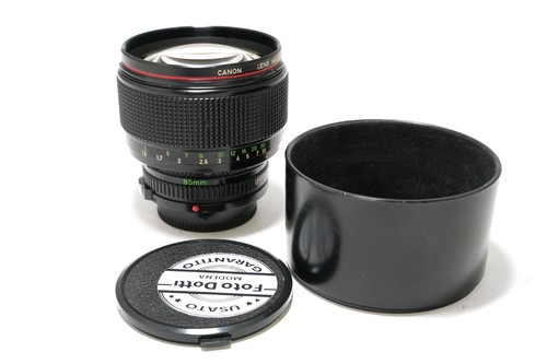 Objectif manuel canon 85mm - objectif,