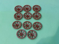 Lot 11 roues charette