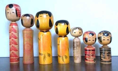 Poupée japonaise kokeshi - kokeshi, en