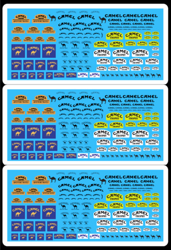 Decalcomanie decals camel - decalcomanie,