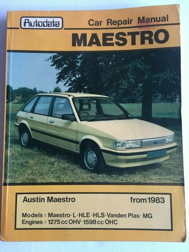 Autodata maestro de 1983 - maestro,