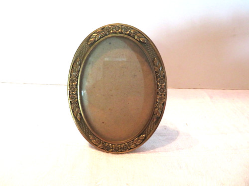 Ancien cadre photo - photo, bronze
