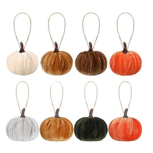 Lot ornements citrouille - 12,