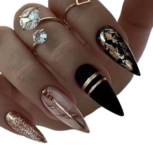 Set faux ongles longs - faux,