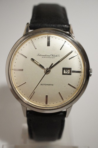 Iwc acier automatique date - iwc,