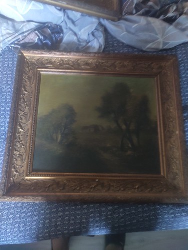 Tres ancien tableau - tres, huile