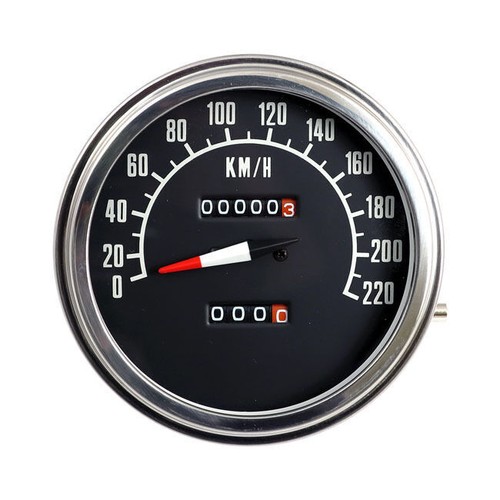 Fat bob compteur - compteur, face