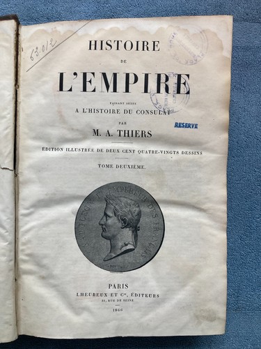 Histoire empire adolphe - de,