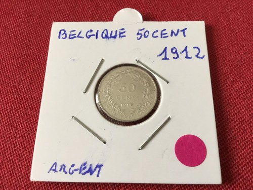 Belgique piece cent argent - 50,