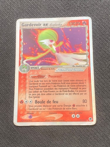 Carte pokémon gardevoir - gardevoir, ex