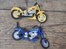 Lot De 2 Moto Miniature New