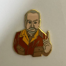 78 - Pin's PARIONNETTE T.V CHARLES HERNU du BEBETE SHOW Signed Julia Production