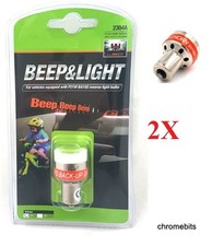 2X BA15S 12V LED AMPoule