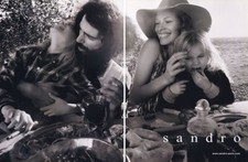 2011 Sandro Max Vudukul Tanga Moreau fashion 2-page MAGAZINE AD
