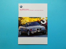 Brochure - BMW 3 Series E36 - Convertible / Cabriolet - 318i, 320i, 328i and M3 - 1/1998