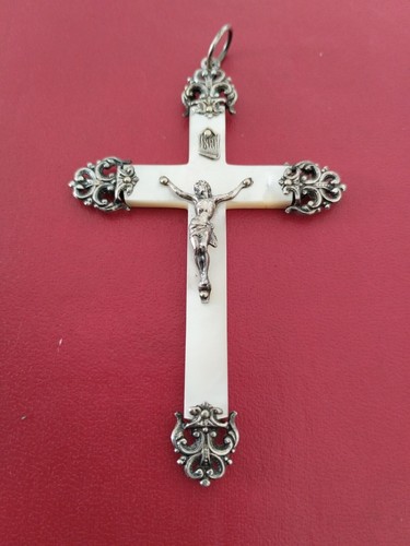 Ancien pendentif croix - ancien, jésus