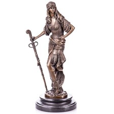 Statue bronze Femme berbère