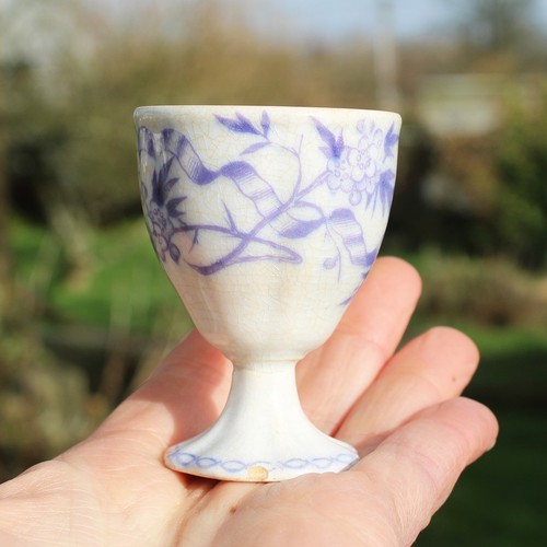 Ancien coquetier faïence - ancien,