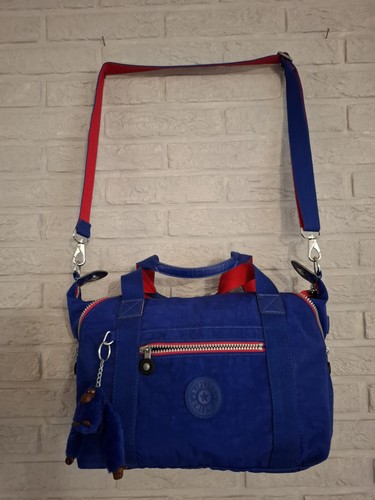 Sac toile bleue kipling - sac, en