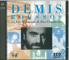 Dvd Cd Demis Roussos 25 Ans