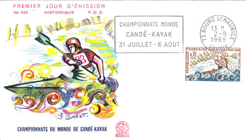 France flamme premier jour - -,
