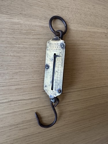 Vintage salter pocket - salter's,